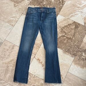 MOTHER Indigo Straight Leg Jeans